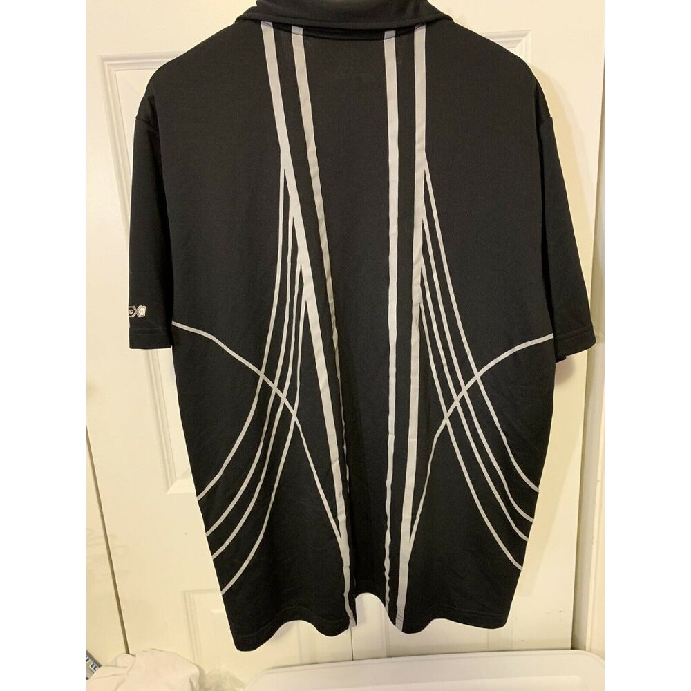 IZOD Golf Men’s Sz XL Polo Shirt Black Cool-FX Extreme Function Golf